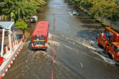 Bangkok en kötü sel 2011