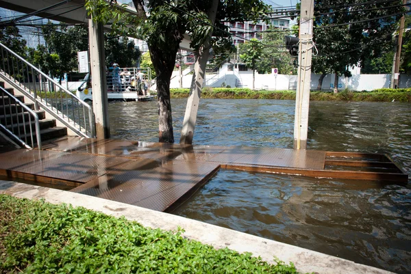 Bangkok ergste overstroming in 2011 — Stockfoto