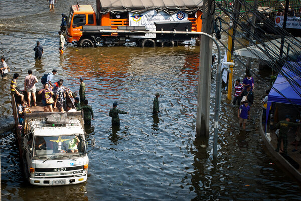 Bangkok worst flood in 2011