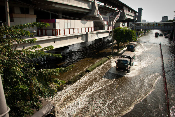 Bangkok worst flood in 2011