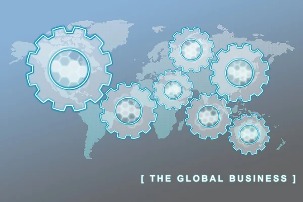 The global business concept — Stock Photo, Image