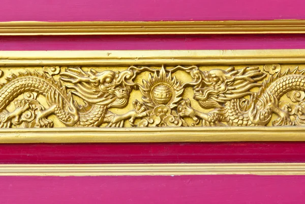 Çin altın ejderha arka plan — Stok fotoğraf