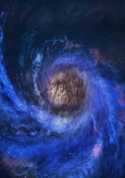 Далекая галактика — стоковое фото