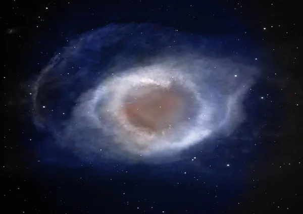 Nebulosa i en yttre rymden — Stockfoto