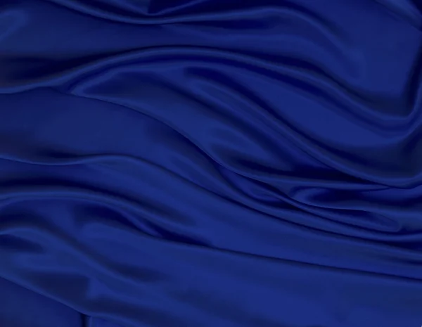 Tissu royal bleu abstrait — Photo