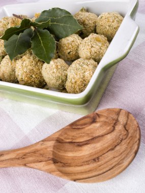 Brussels sprouts breadcrumbed clipart