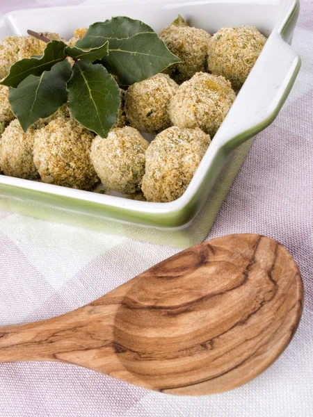 stock image Brussels sprouts breadcrumbed