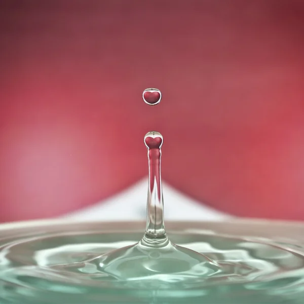 Love in a drop — Stock Photo, Image