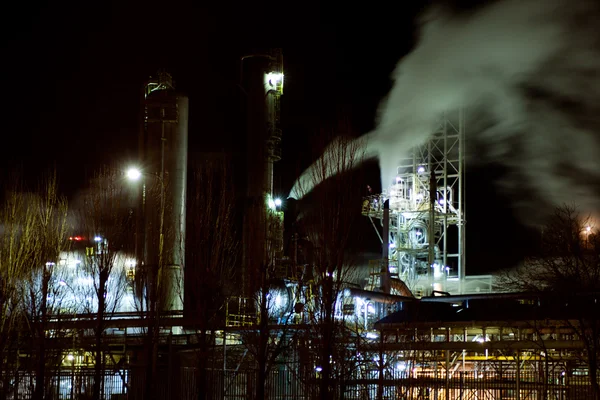 Stickstoff-chemische Anlage in Polen — Stockfoto