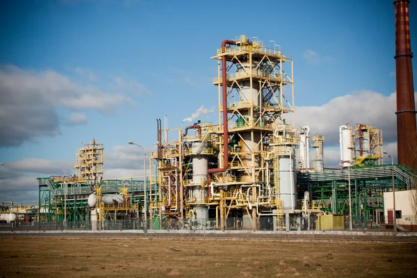 Azoto Impianto chimico in Polonia — Foto Stock