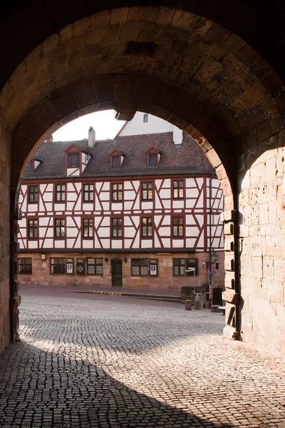 stock image Old city in Nurenberg, Germany