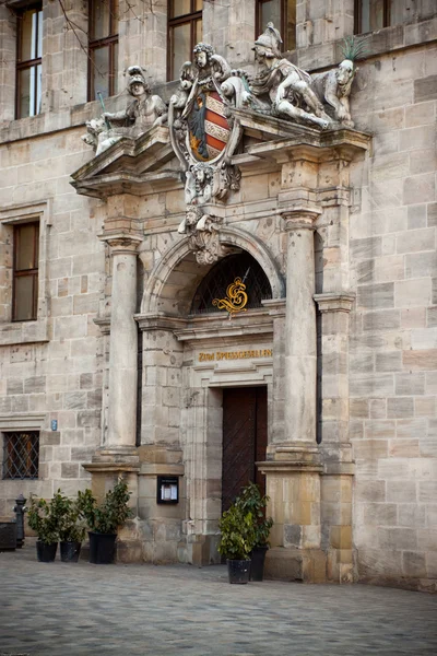 stock image Old city in Nurenberg, Germany