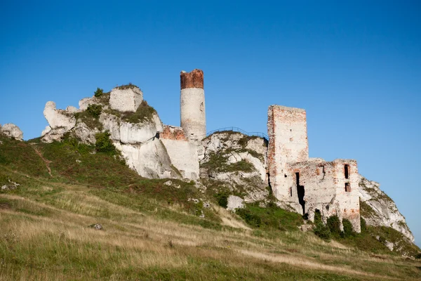 stock image Old castle ruins near czestochowa