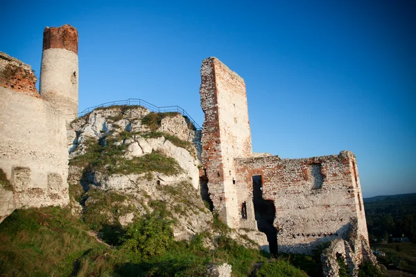 stock image Old castle ruins near czestochowa