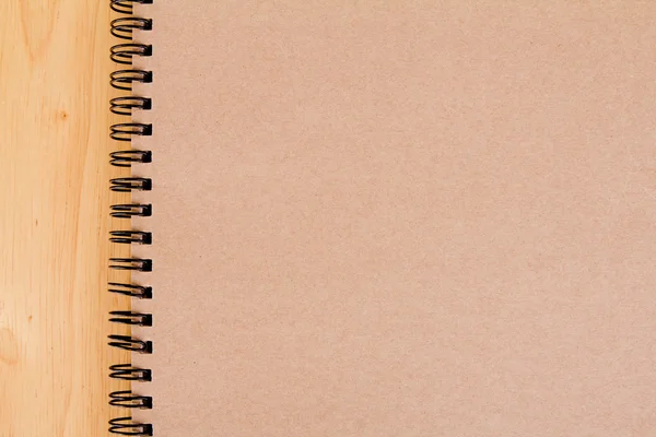 Cuaderno de papel reciclado — Foto de Stock