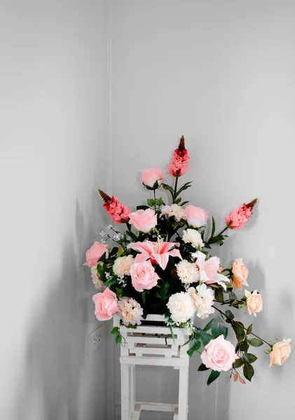 Decoração flor artificial — Fotografia de Stock