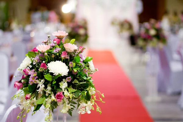Rosa flor en la boda — Foto de Stock