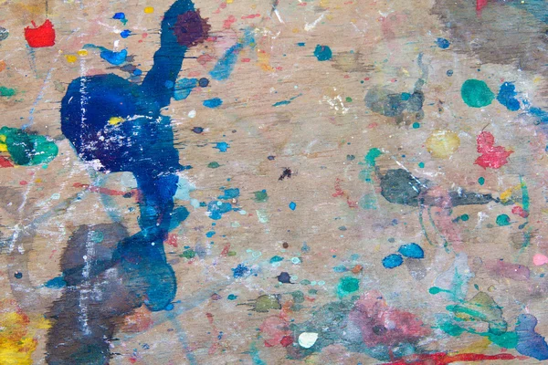 Grunge boya ahşap zemin üzerinde — Stok fotoğraf