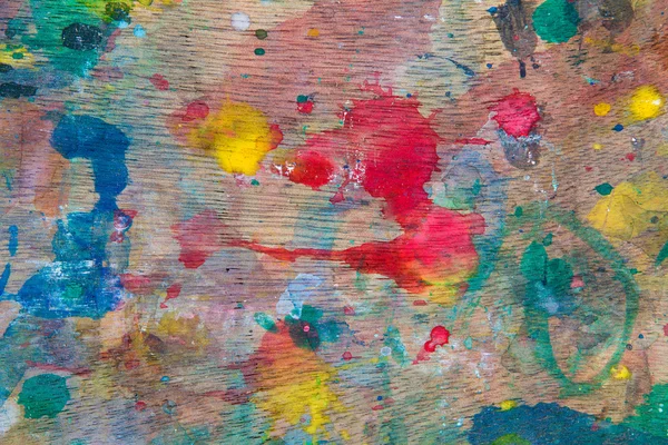 Grunge paint on wood background — Stock Photo, Image