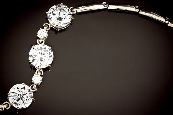 Diamanten Armband — Stockfoto