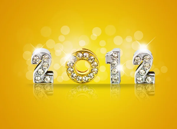 Año nuevo 2011 fondo con luz de fondo y lugar para su texto — Foto de Stock