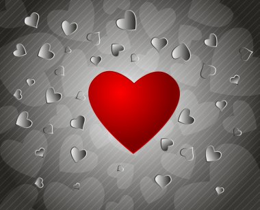 Valentine's day background clipart