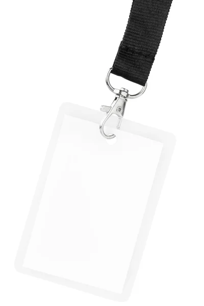 Blank badge or ID — Stock Photo, Image