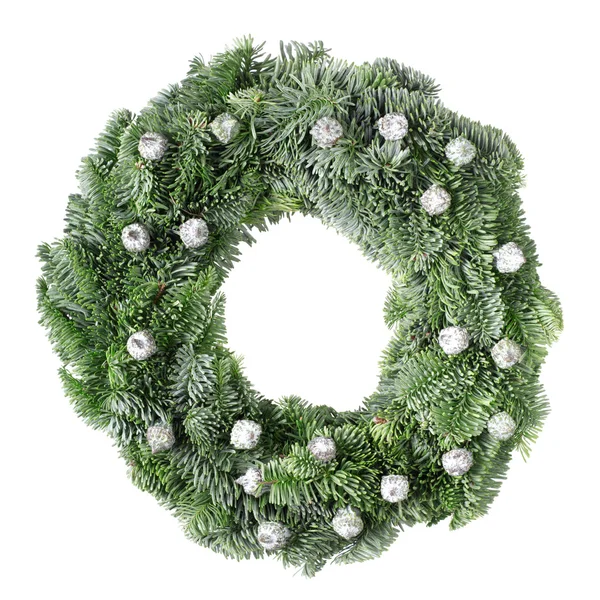 Christmas pine wreath — Stock Photo, Image