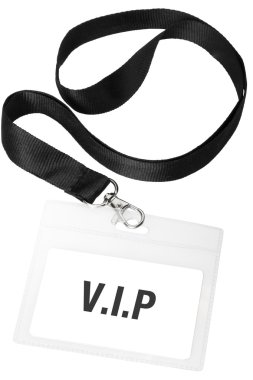 Badge or V.I.P pass clipart