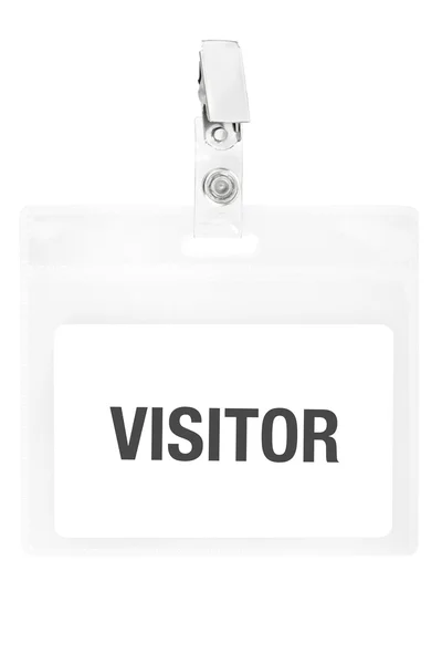 Stock image Badge or visitor pass