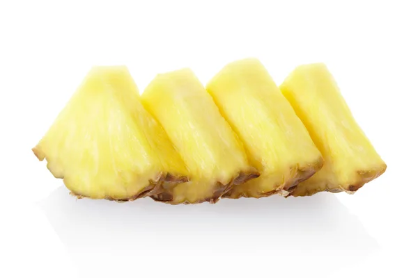 Pedaços de ananás — Fotografia de Stock