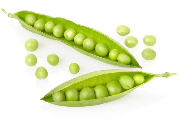 白緑エンドウ豆 — ストック写真