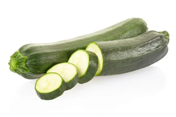Zucchini sliced — Stock Photo, Image