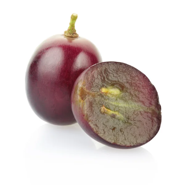 Kırmızı üzüm meyveler — Stok fotoğraf