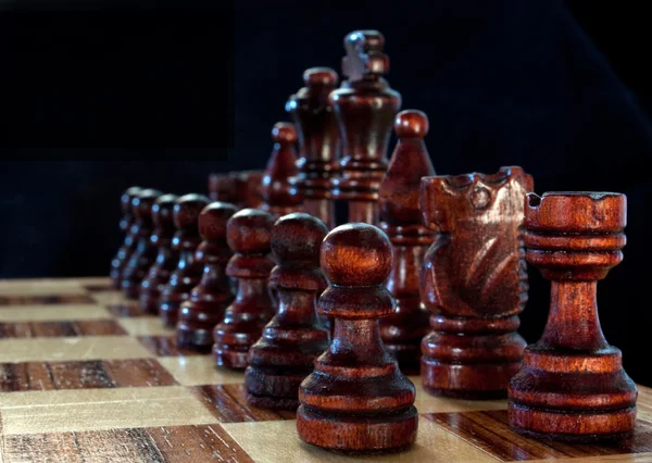 stock image Close Up of a Game of Chess