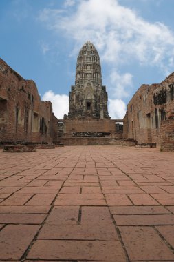 Antik saldırın ayutthaya içinde