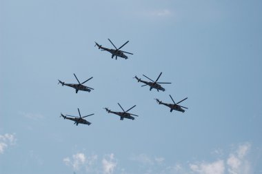 Helikopterler bağlantı