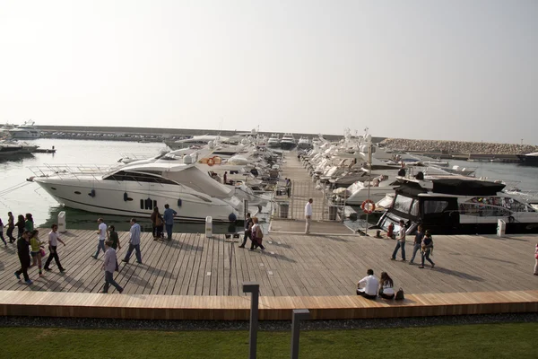 stock image And Boats at Marina