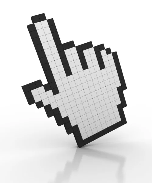 3D cursor — Stock Photo, Image