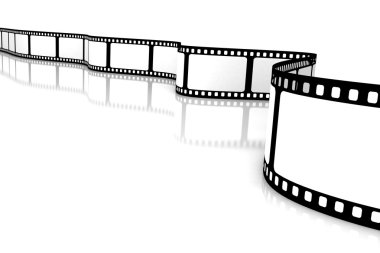 Blank film clipart