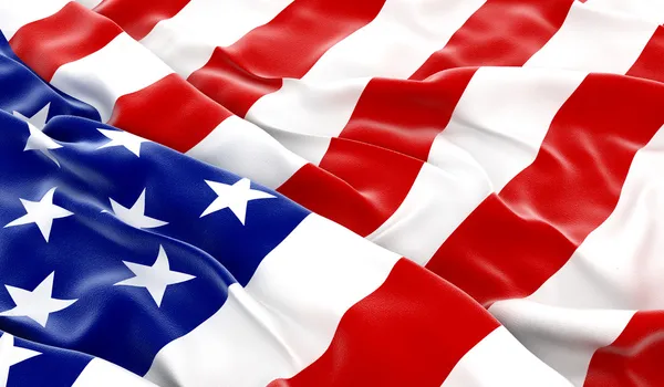 US-Flagge — Stockfoto