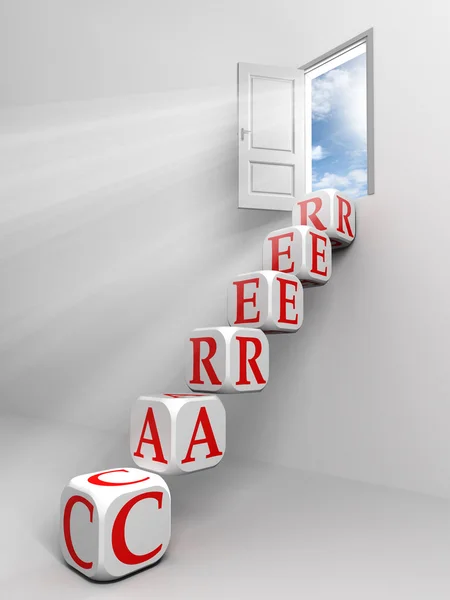 stock image Career conceptual door