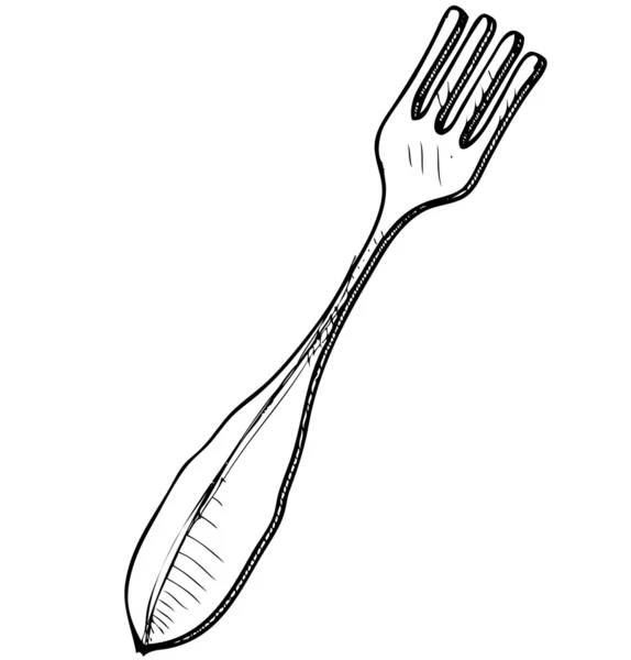 Fourchette — Image vectorielle