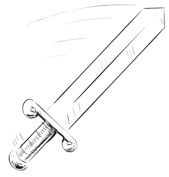 Meč — Stockový vektor