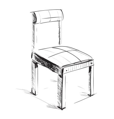 Chair icon vector