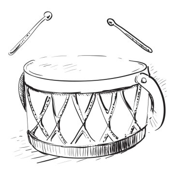 Music drum clipart