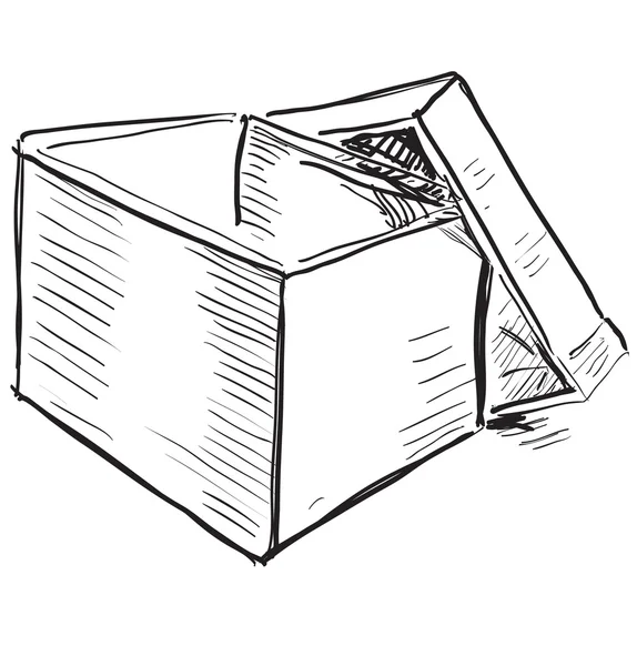 Open box — Stock Vector