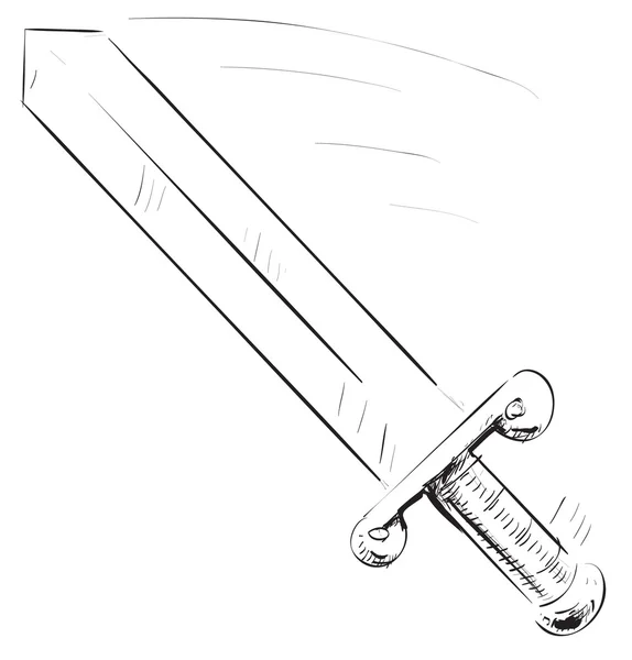 Icône épée — Image vectorielle