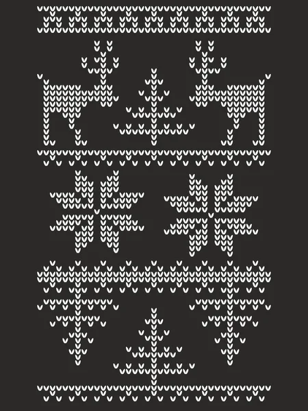 Modèle nordique sans couture — Image vectorielle