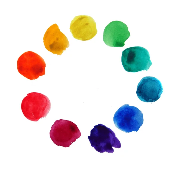 Pallete χρώμα ακουαρέλα — Φωτογραφία Αρχείου